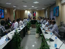 An interactive meeting with AYUSH industry representatives
