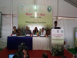 Buyer-Seller Meet organised by NMPB on 10th September, 2016 during National Arogya Fair at Bangalore, Karnataka