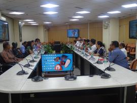 Meeting held on 26th June, 2018 between Delegates from Department of Plant Resources, Ministry of Forest and Environment, Government of Nepal and the Officials of National Medicinal Plants Board (NMPB), Ministry of AYUSH, Govt. of India to discuss the issue for cooperation in the field of Medicinal.