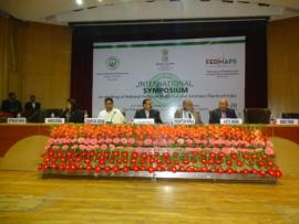 Diginatries during the International Symposium on Drafting National Policy on Medicinal and Aromatic Plants of India on 19-20th January 2017 at ICAR,NASC Complex,Pusa New Delhi