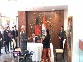 MoU signed between NMPB, Ministry of AYUSH, GOI & the Directorate General of Health Services, Ministry of Health & Family Welfare, Republic of Bangladesh for cooperation in the field of Medicinal Plants.