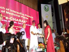 Launch of ‘e-Charak ‘ - A web portal & Mobile Application of Medicinal Plants during the National Campaign of Medicinal Plants on 20-21 August, at SIAM Jaipur, Rajasthan