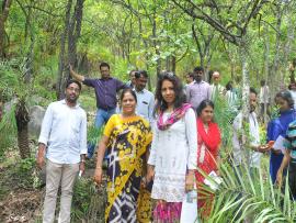 CEO NMPB & Other Officials of NMPB & SMPB Andhra Pradesh on a Field Visit to Tirupati 